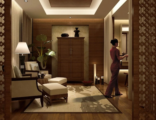 西安长安Xinxi养生会馆养生会馆spa馆环境展示二